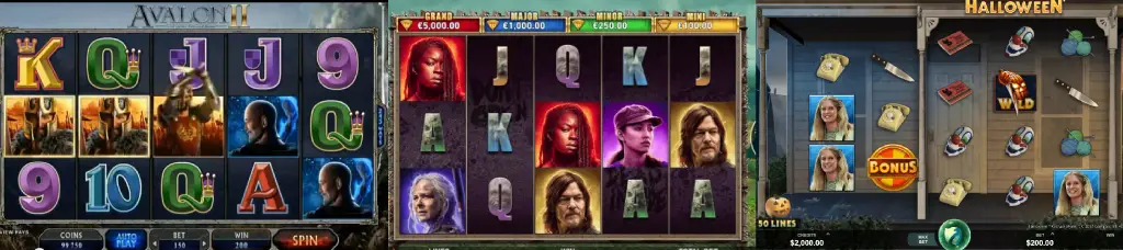 слот тема Хорър