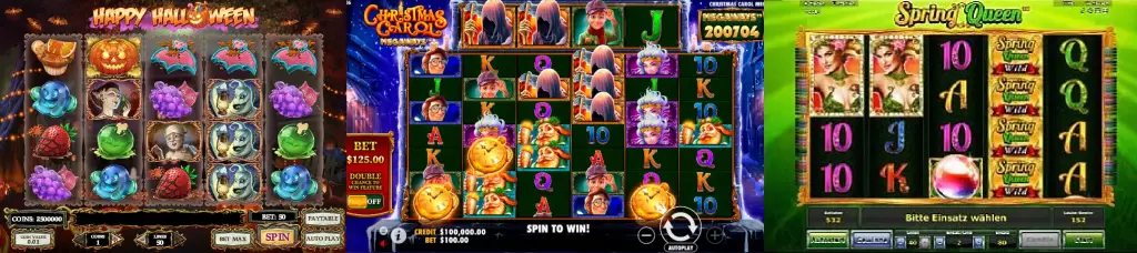 слот тема Празници и сезони